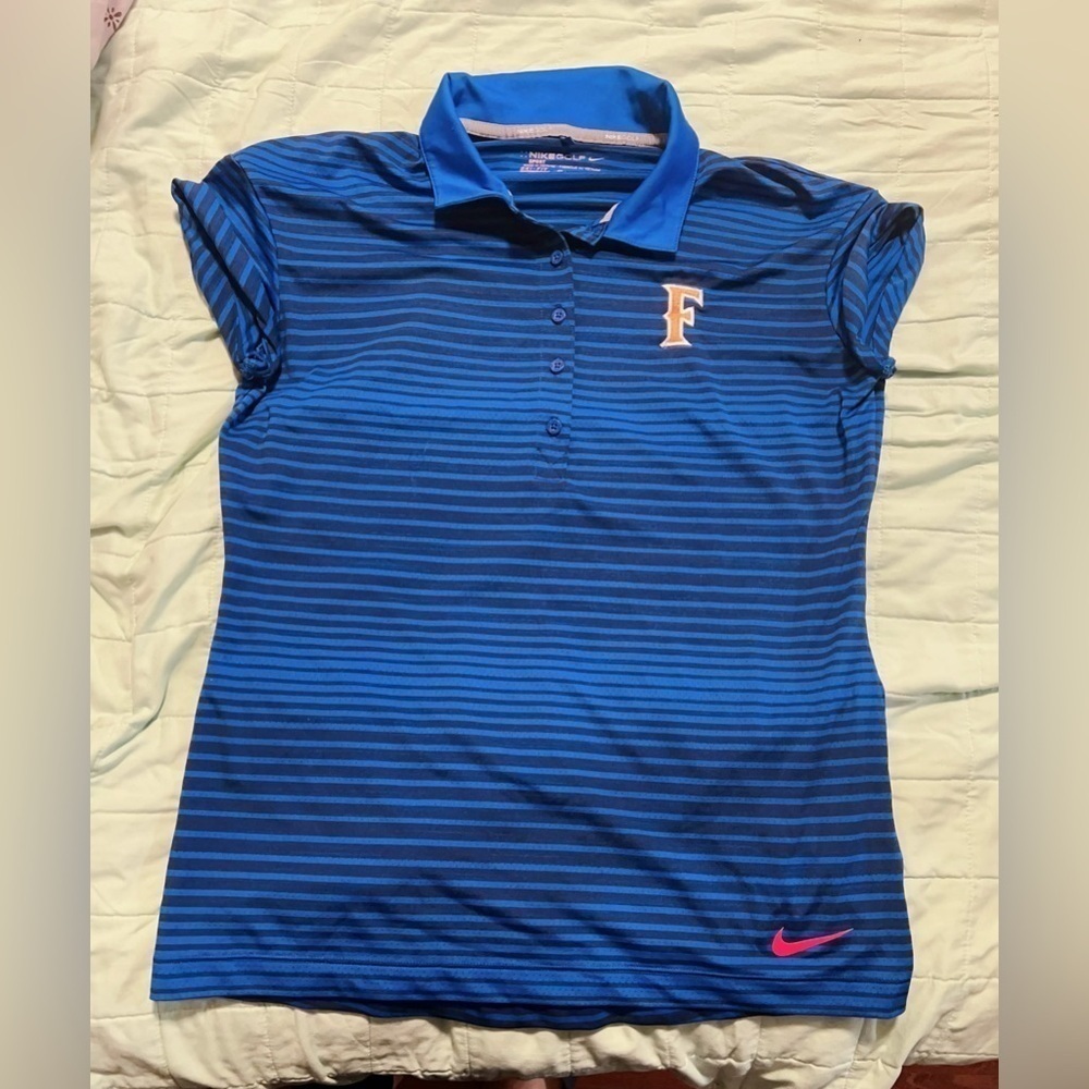 Nike Athletic Women’s collared Florida Gators‎ shirt